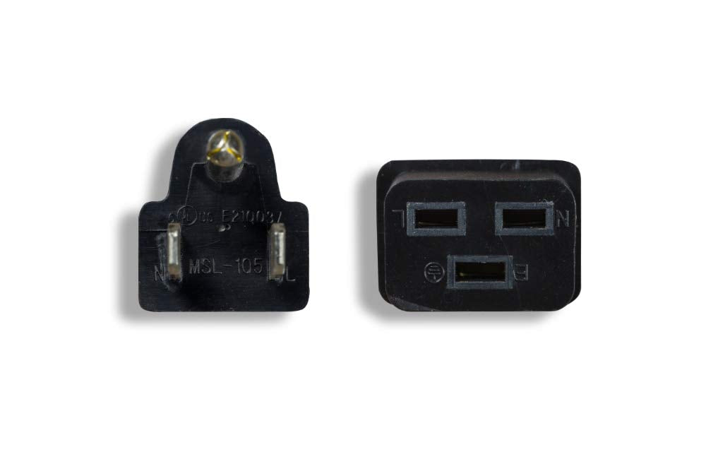 Cablelera 14AWG heavy-duty power cord, 10ft, supports high-power devices in data centers.