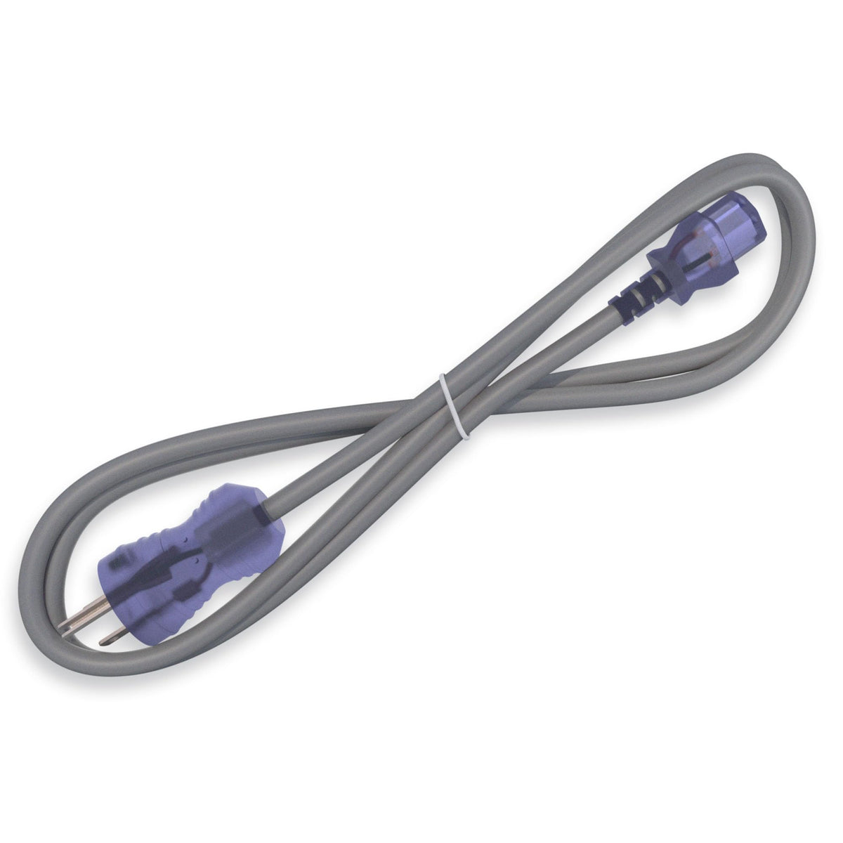 Cablelera fully molded medical-grade cord designed for durable daily power delivery.