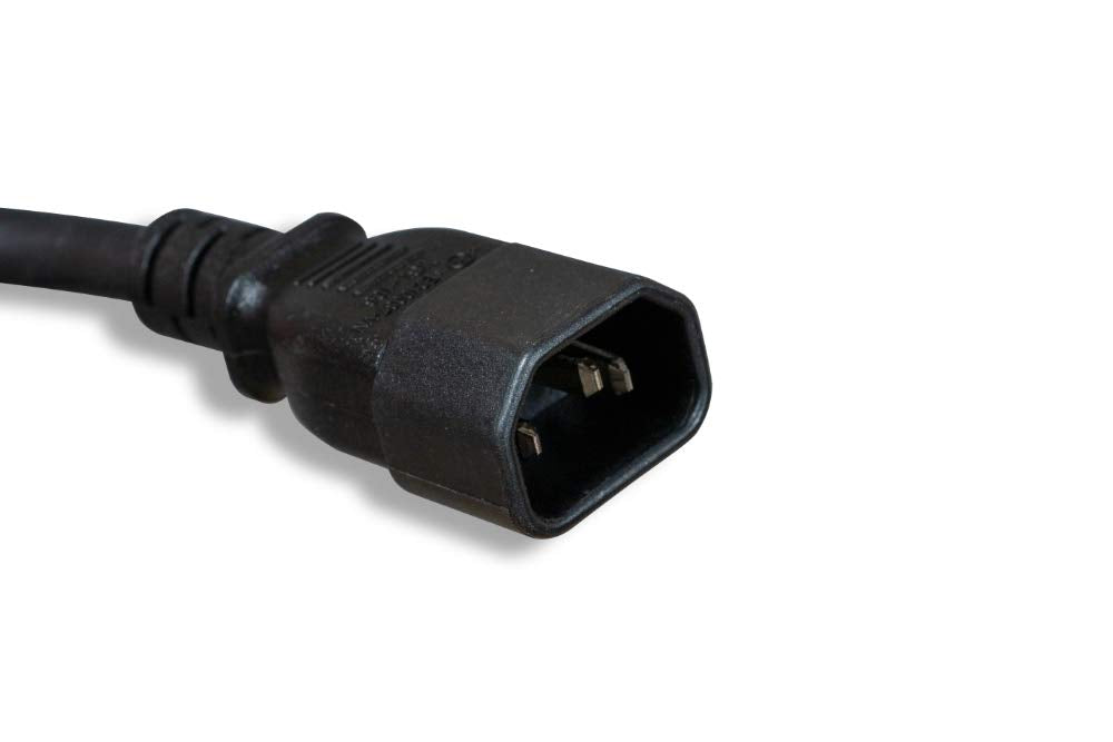 Cablelera 6ft cable next to a ruler showing length and easy routing advantage
