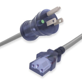 Cablelera nema5-15p to iec-c13 10ft cord for versatile medical device connections.