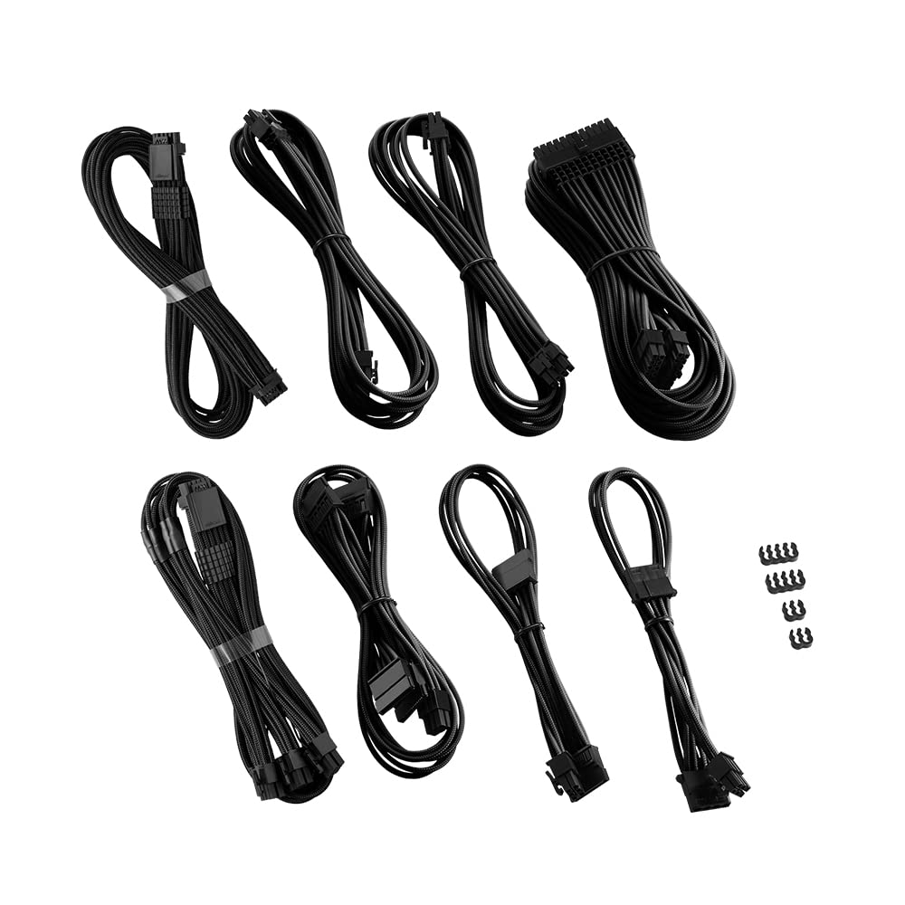 CableMod RT-Series Pro ModMesh 16-pin to 3x8-pin PCIe cables support flexible GPU power setups.