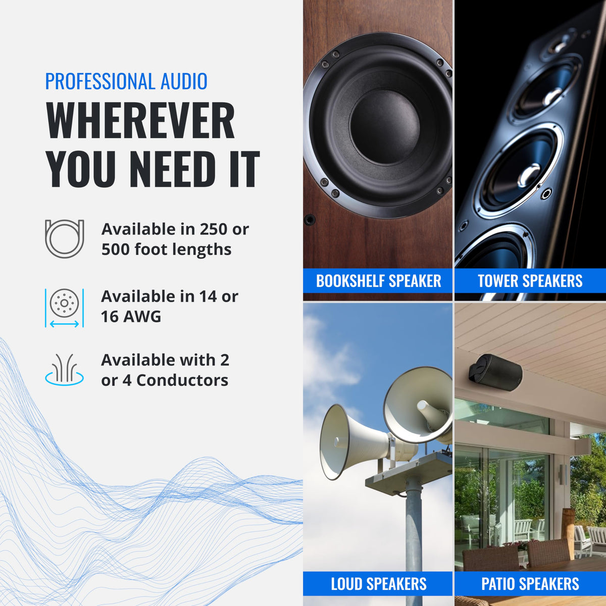 Cables Direct Online car subwoofer wiring supports reliable low-voltage connections