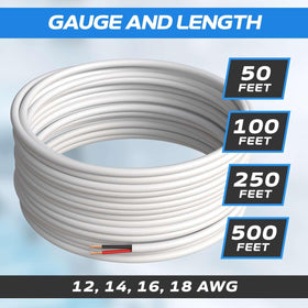 Cables Direct Online CL2 indoor wire with jacket closeup for safe in-wall runs.