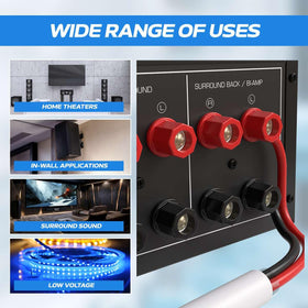 Cables Direct Online flexible white jacket cable suitable for tight bends.