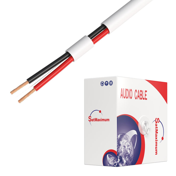 Cables Direct Online front box showing easy-pull design and 250ft capacity for neat installs