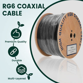 Cables Direct Online PVC jacket enables easy pulling and durable protection.