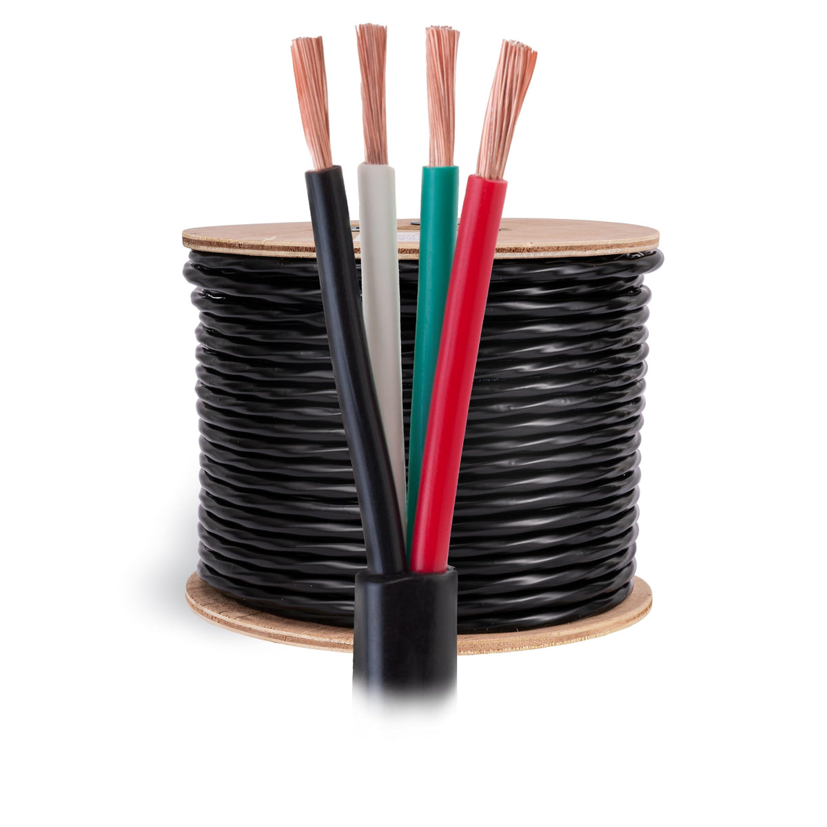 Cables Direct Online 16AWG speaker wire bulk spool for easy DIY home installation.