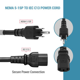 CablesAndKits 120V 15A rating label highlights compatibility with high-demand equipment.