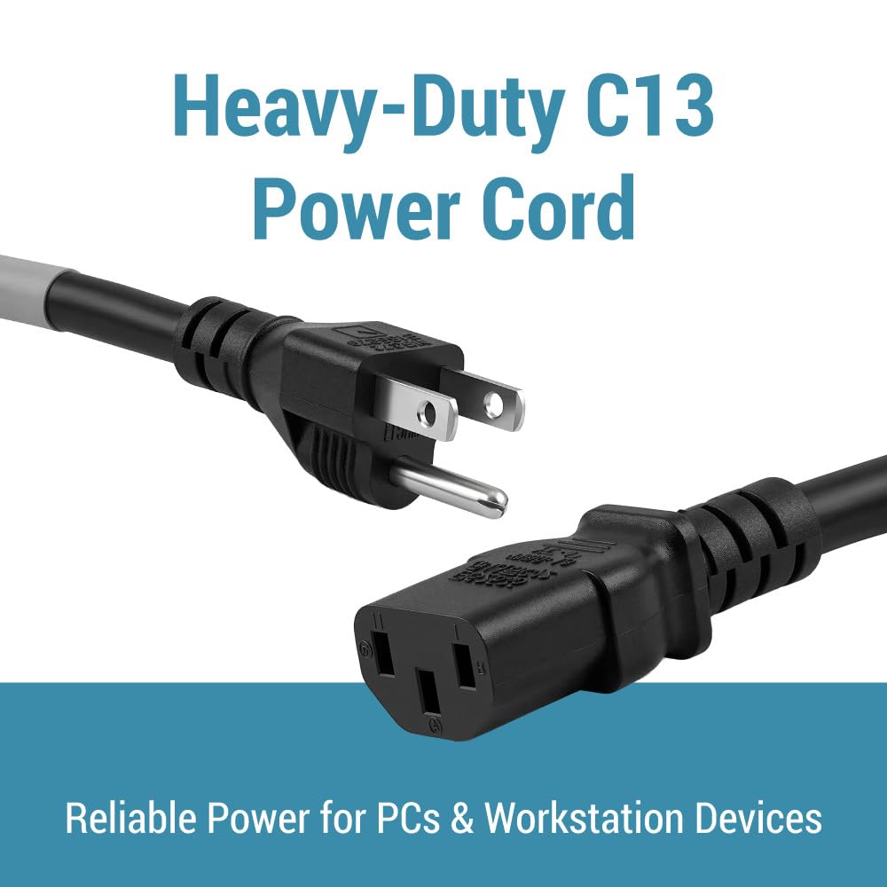 CablesAndKits closeup of IEC C13 connector proving reliable device fit