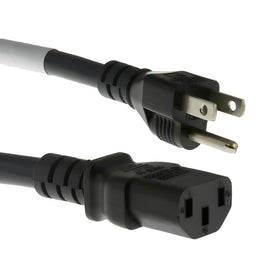 CablesAndKits heavy-duty AC power cord 5ft for reliable PC and monitor power delivery.