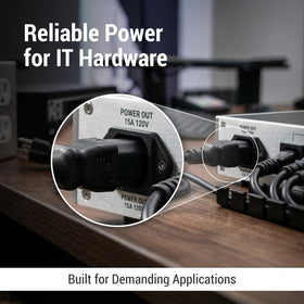 CablesAndKits IEC 60320 C13 female connector ready for mainstream devices.