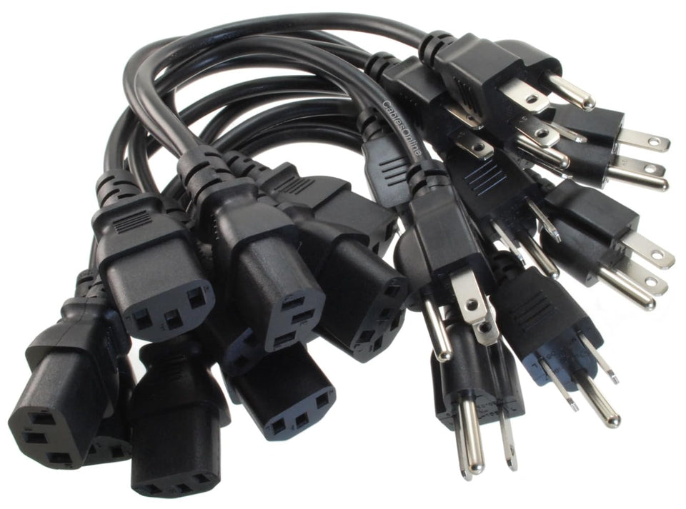 CablesOnline front view of 12-pack showing compact packaging and benefit of bulk savings