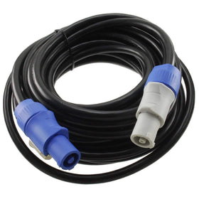 CablesOnline front PowerCon-compatible connectors showing secure twist lock benefit