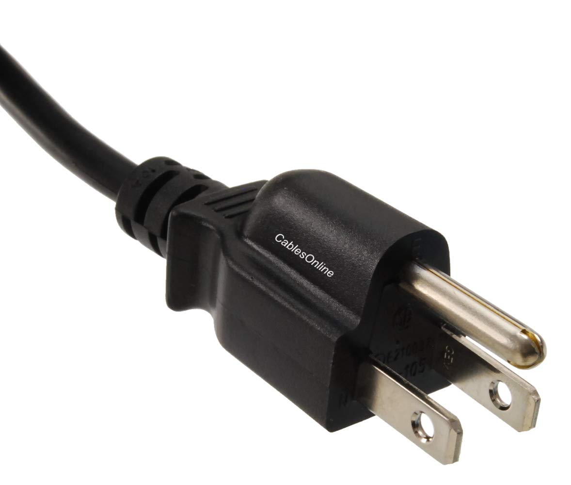 CablesOnline 3-conductor SVT 18 AWG wire delivers sturdy power for everyday devices.