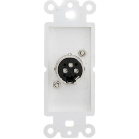 CableWholesale close-up of solder cups on insert showing secure wiring benefit