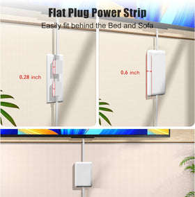 CABOCASA detachable socket cover adds safety and versatile use around outlets.