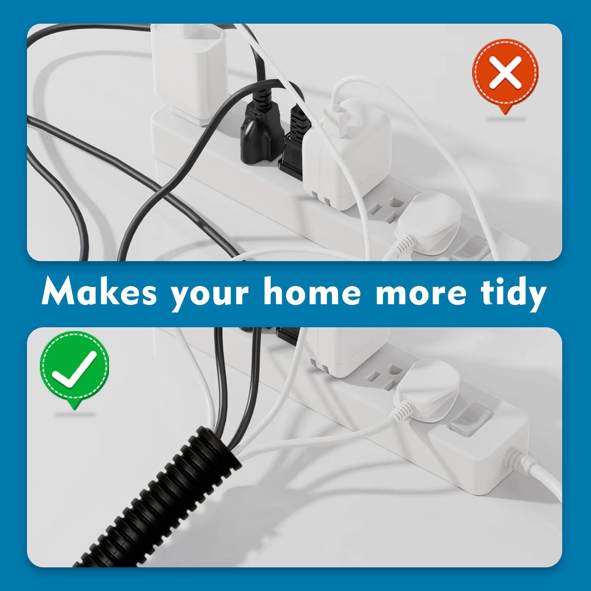 Cacovedo cable protection for wires used with dogs, cats, and rabbits