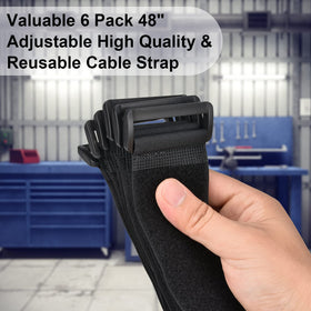 Cacturism heavy-duty nylon cable tie ready to organize tools.