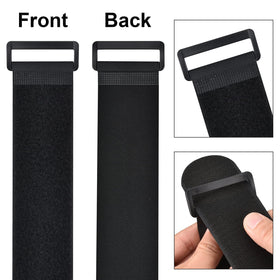 Cacturism wrap around cords with a 2-inch wide strap for heavy-duty bundling