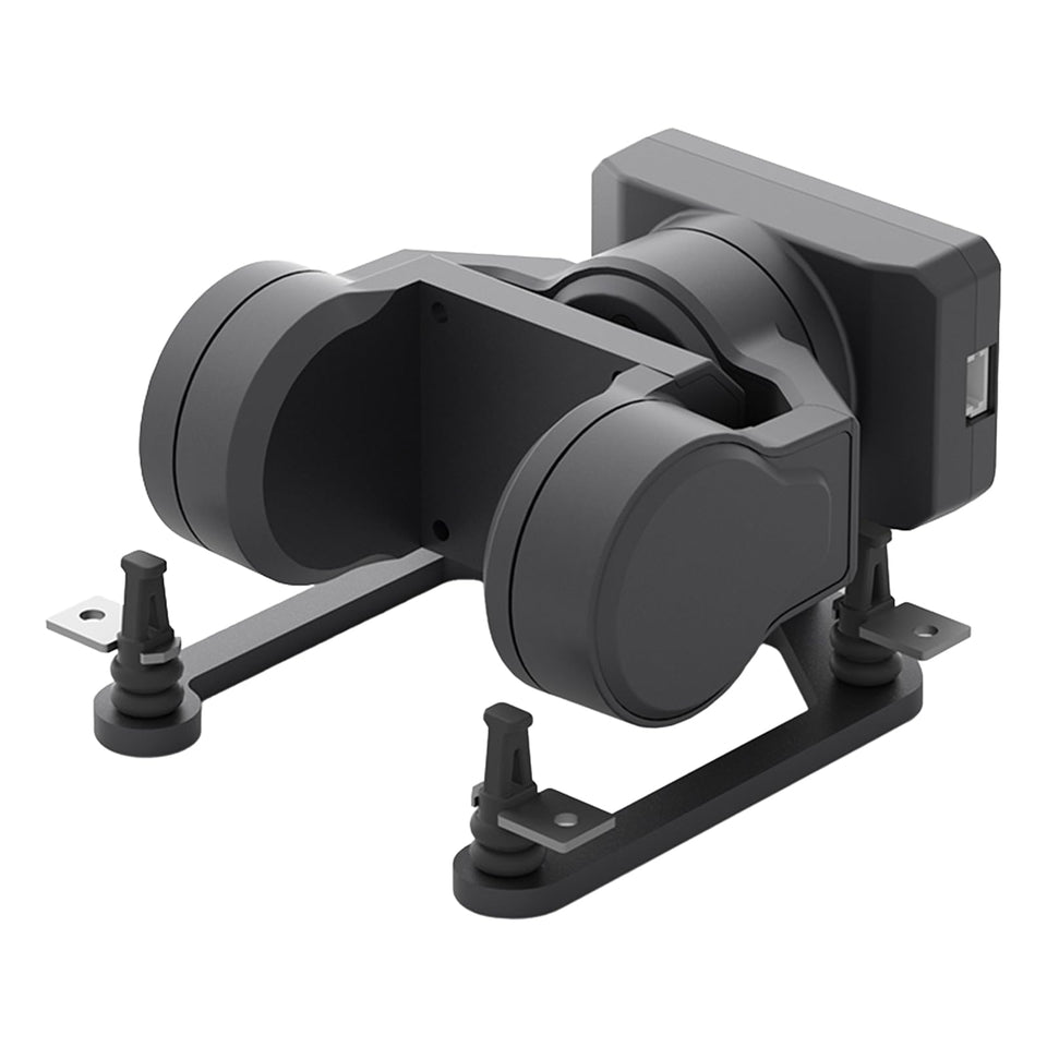 CADDXFPV GM2 front view shows compact gimbal for stable FPV footage.
