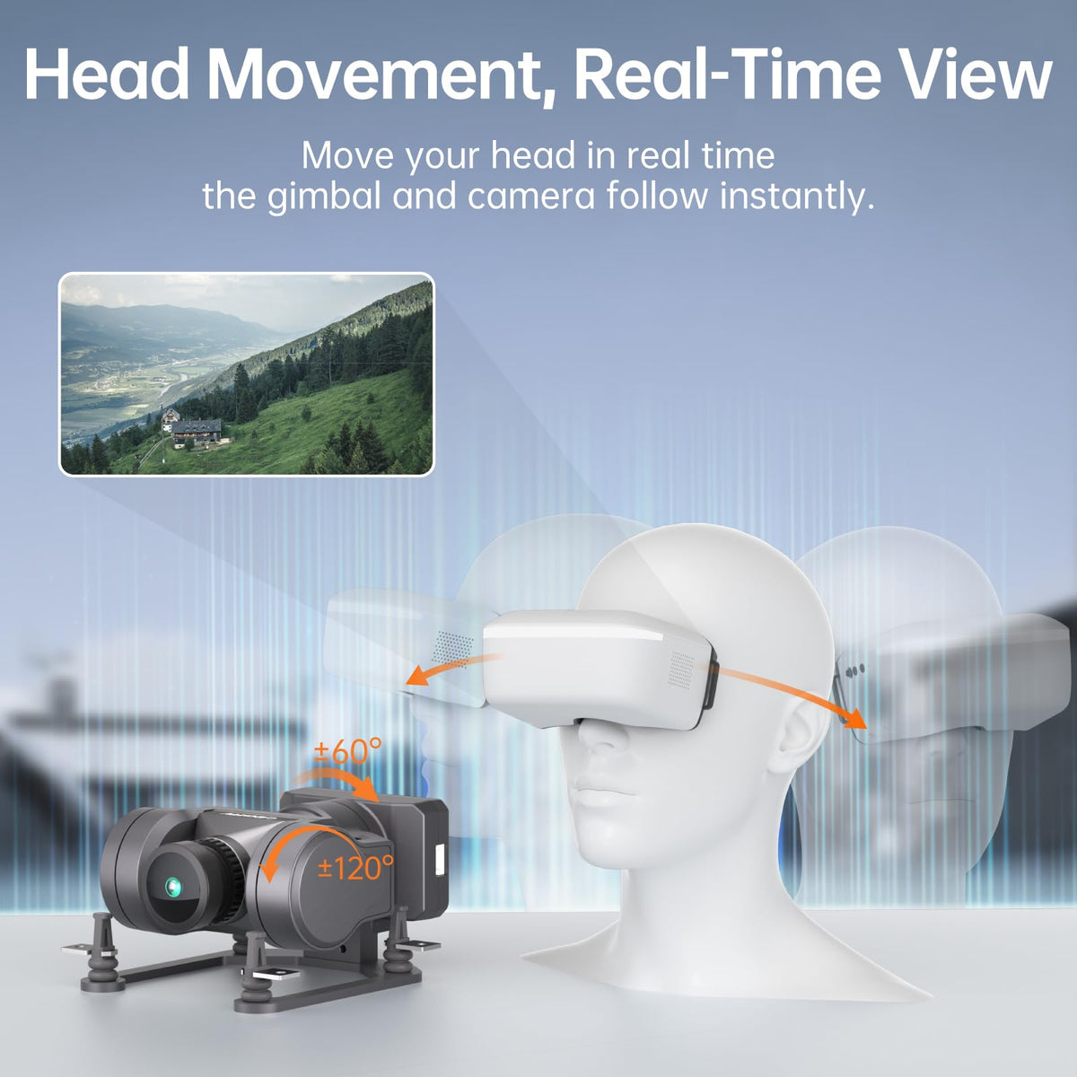 CADDXFPV GM2 pitch-roll stabilization reduces camera shake during high-speed maneuvers.