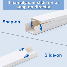 CADONO kit features elbows and fittings for flexible wiring routes.