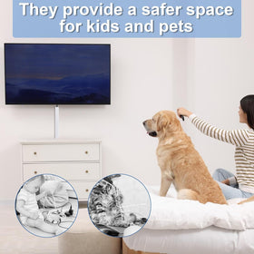 CADONO wall wire management system hides messy cords neatly.