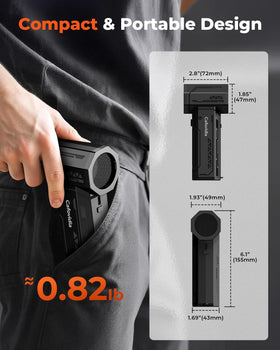Cafovidia electric air duster compact and portable.