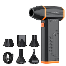 CAGIWIRU compressed air duster palm-sized design for easy handling.