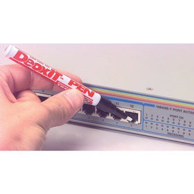 CAIG DeoxIT Pen close-up showing 100% solution for targeted cleaning