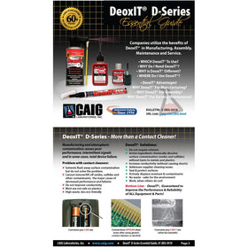 CAIG DeoxIT Pen solvent-free design for sensitive parts