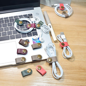 CAILLU Headset Winder gray helps unwind and organize long cables