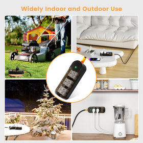 CAKINKON shockproof outlet shutter close-up illustrating child-safe protection advantage