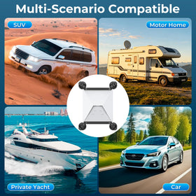 Calanthe Starlink Mini suction cup mount for boats maintaining reliable internet on the water.