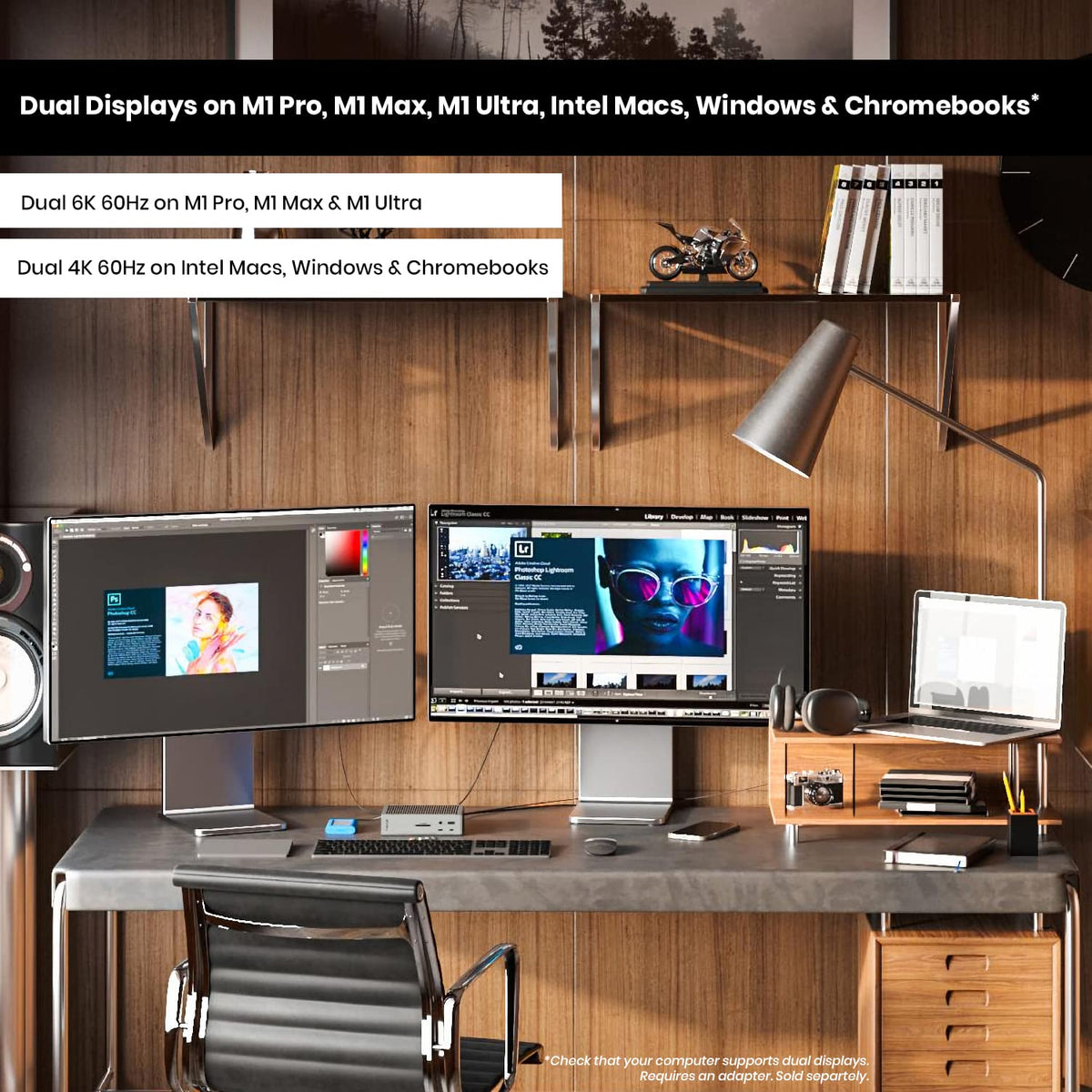 CalDigit TS4 2.5GbE network port for faster wired connectivity