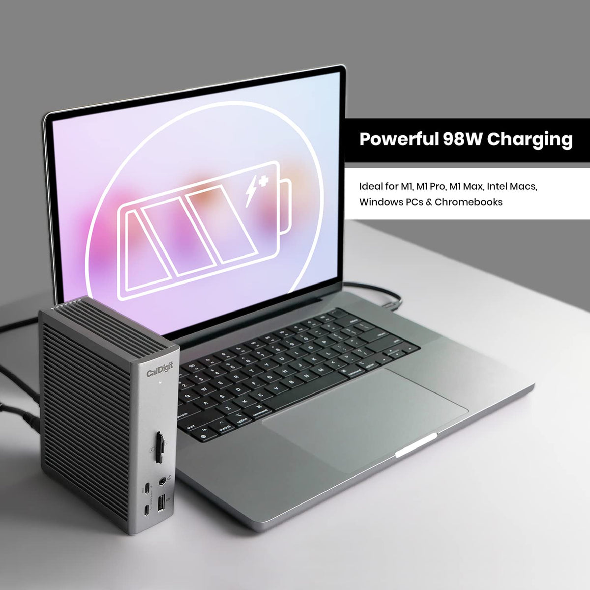 CalDigit TS4 8K/6K capabilities for high‑resolution displays