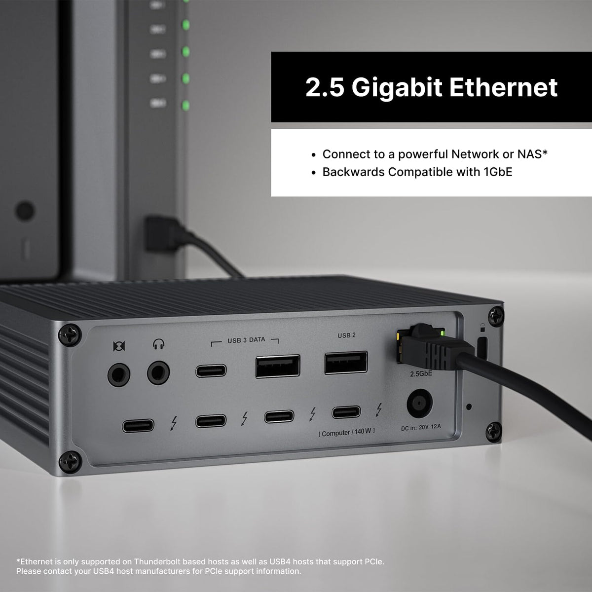 Caldigit TS5 display capabilities enable dual 8K 60Hz or high-refresh 4K options.