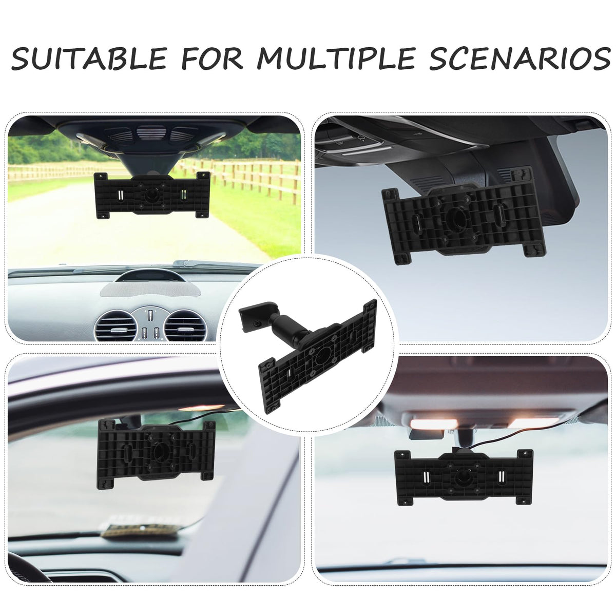 CALLARON ABS panel adds lightweight protection for the dash cam.