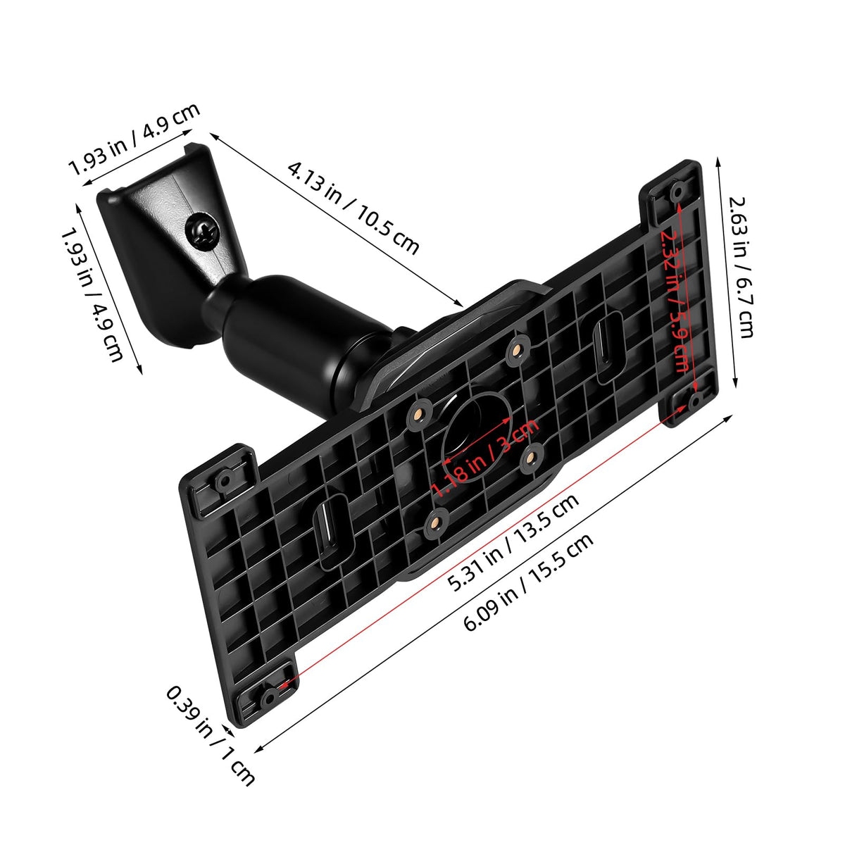 CALLARON dashcam mirror bracket fits most vehicles for broad compatibility.
