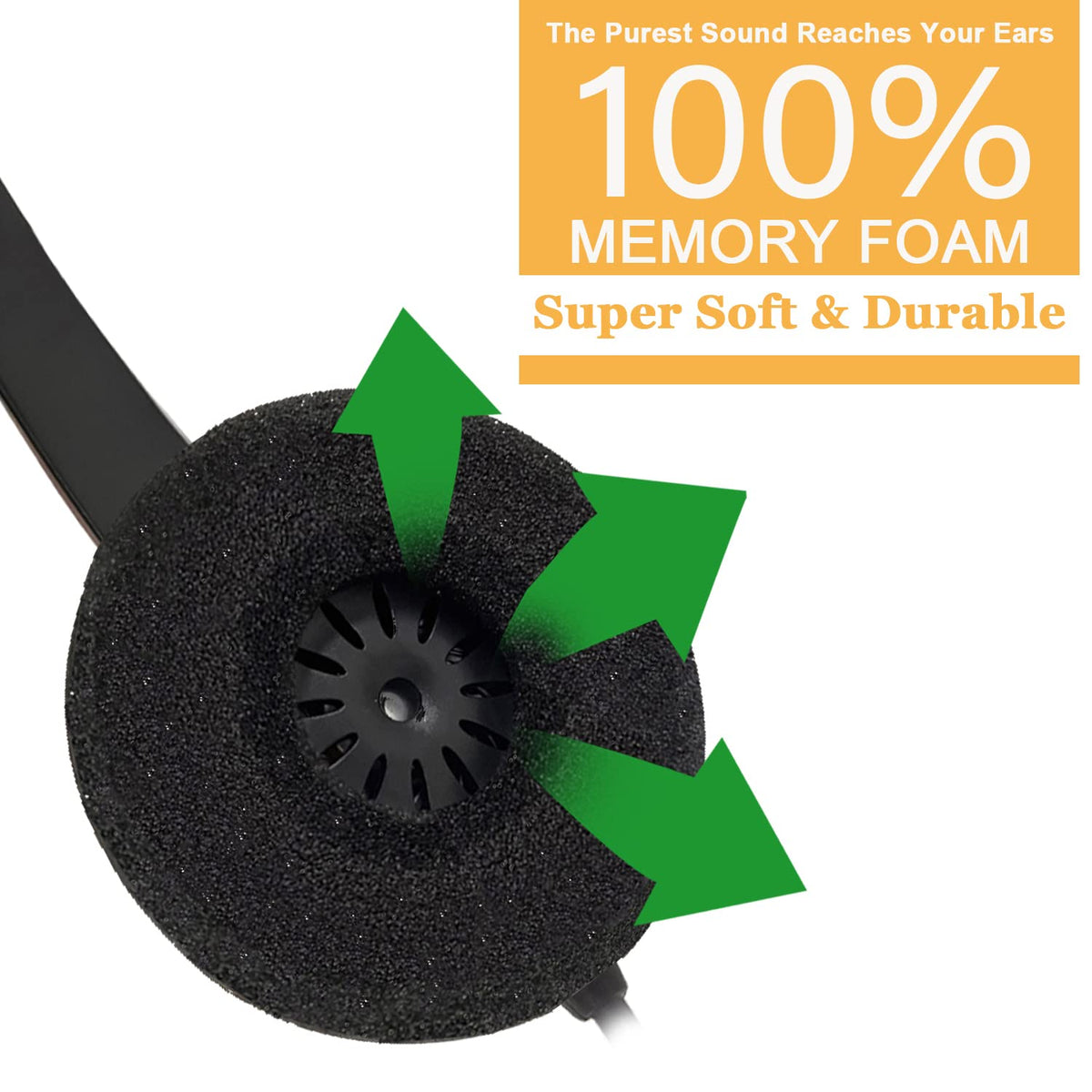 Callez ear cushions for multi-headset use, quick install and renewed fit.