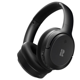 Calmbee headphones with ANC microphones reduce ambient noise for undisturbed listening.