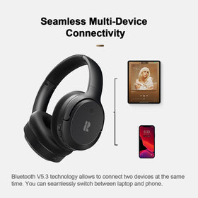 Calmbee Bluetooth 5.3 maintains a strong connection up to 50 feet.