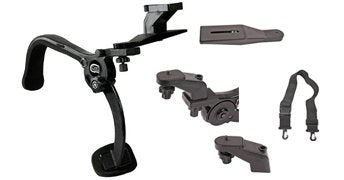 Cam Caddie heavy-duty strap with quick-release for secure carrying