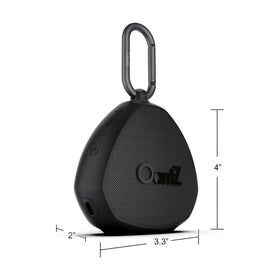 Cambridge SoundWorks OontZ Angle Clip range up to 100 feet.
