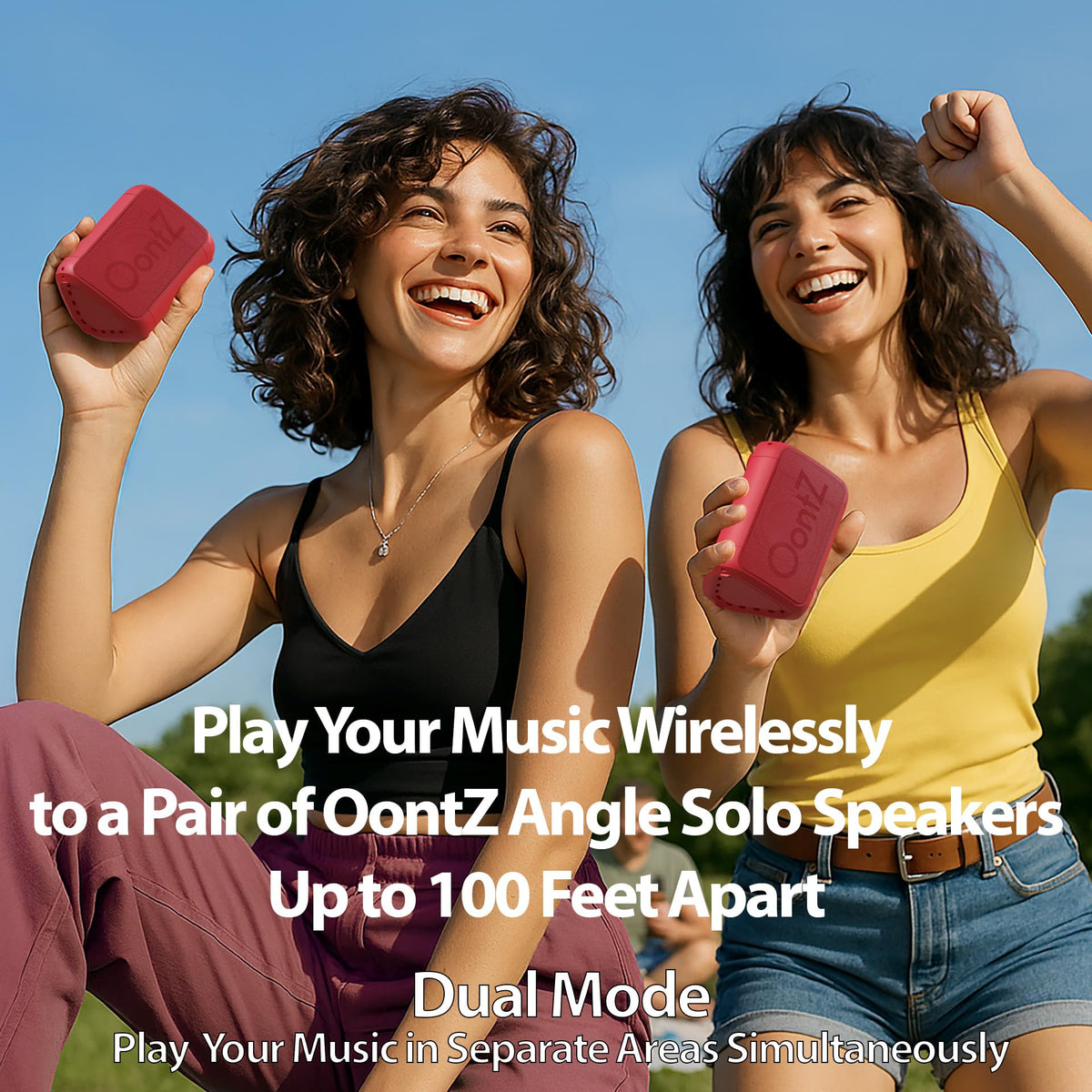 Cambridge SoundWorks OontZ Angle Solo 14-hour playtime for long days outdoors