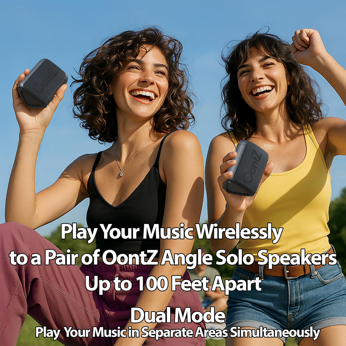 Cambridge SoundWorks OontZ Angle Solo compact size fits pockets