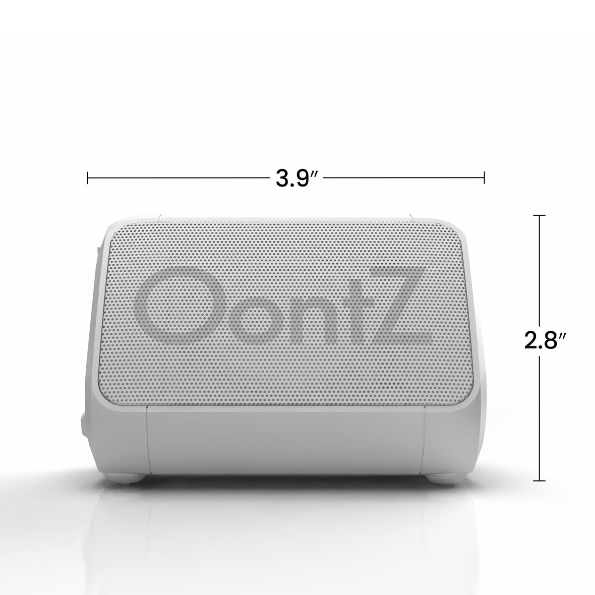 Cambridge SoundWorks OontZ Angle Solo includes USB cable and lanyard for convenience