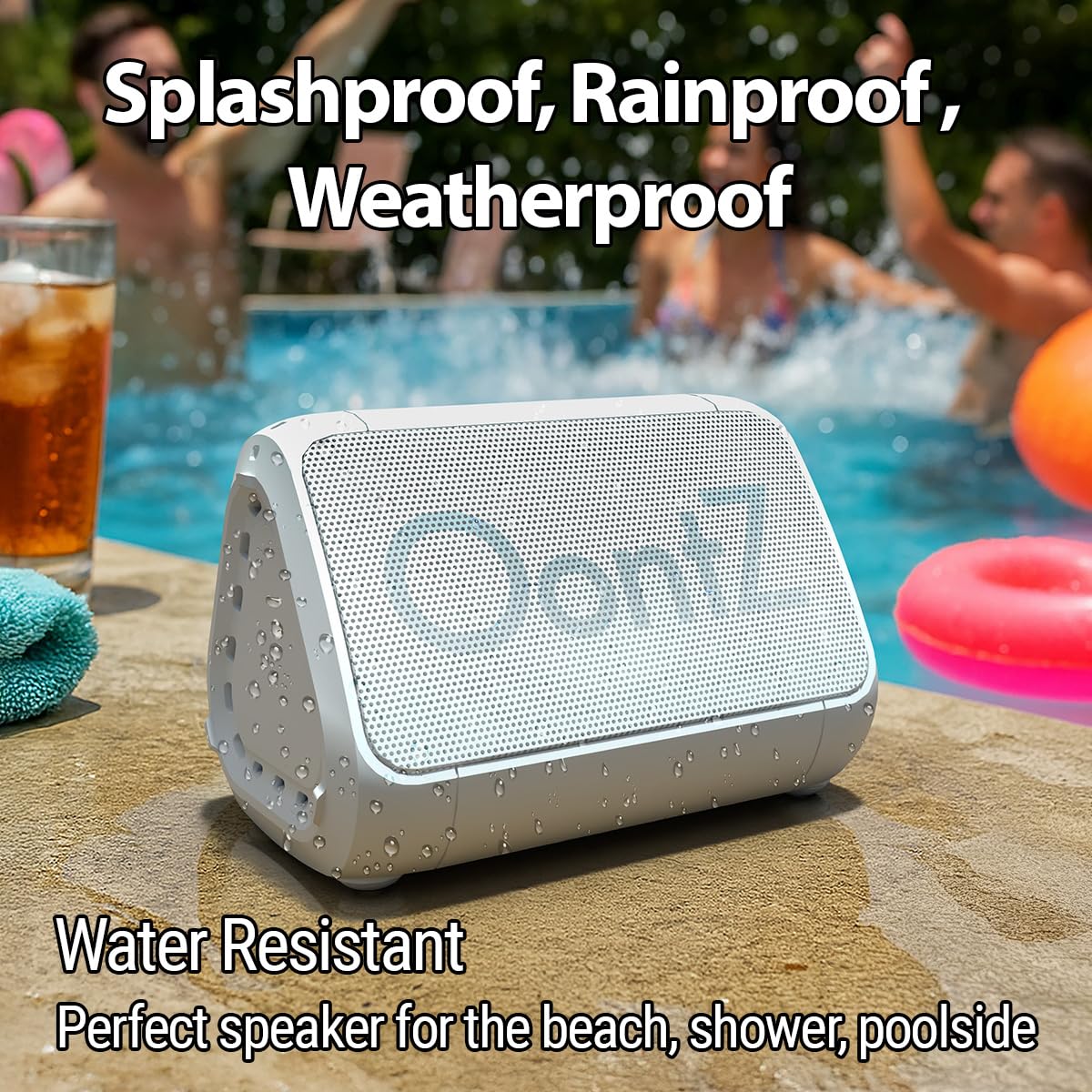 Cambridge SoundWorks OontZ Angle Solo splash-proof and dustproof for outdoor use