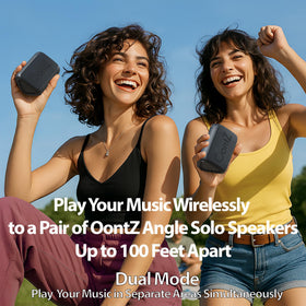 OontZ Solo portable speaker with a compact design and strong volume for travel.