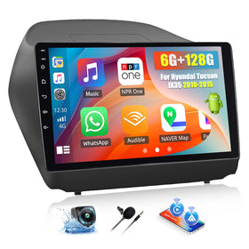 CAMECHO 8-core processor dashboard for smooth multitasking on the car screen.